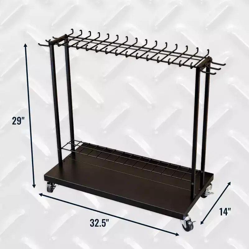 Carrello Portautensili Mobile con Scomparti