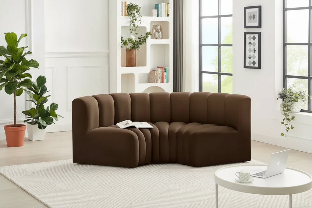 Divano modulare Arc Velvet