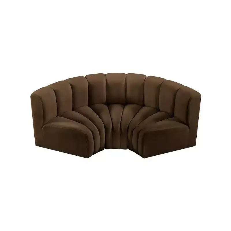 Arc Velvet Modular Sofa