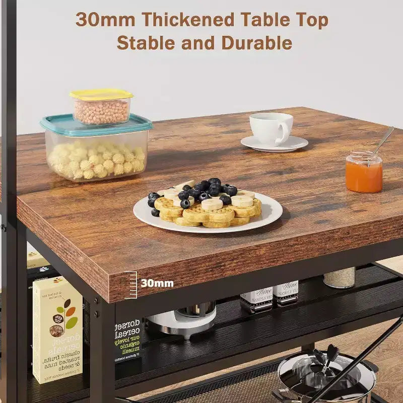 42/47 Inch Kitchen Island with Storage and Seating