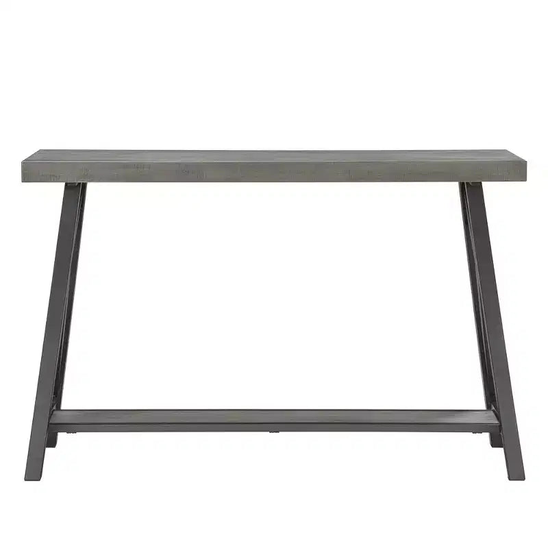 Consolle con ripiano aperto