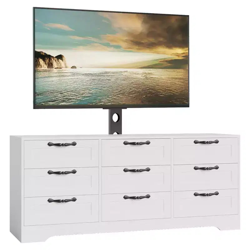 Mobile TV con supporto e 9 cassetti