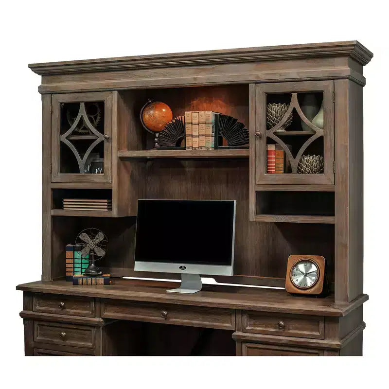 Top Carson Hutch - Marrone