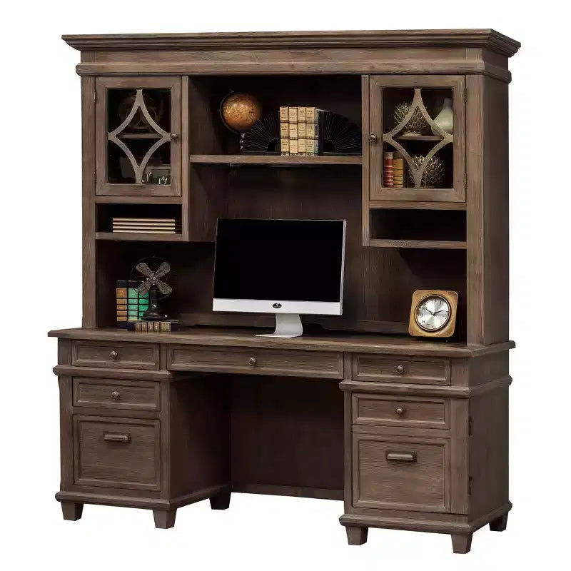 Top Carson Hutch - Marrone