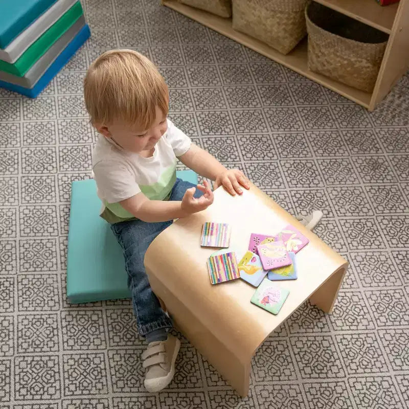 Bentwood Multipurpose Toddler Chair – 3-in-1 Wooden Cube Chair for Kids