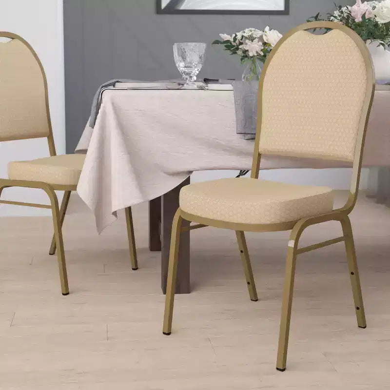 Sedia per banchetti impilabile con schienale a cupola – Qualità commerciale, Disponibili in più colori