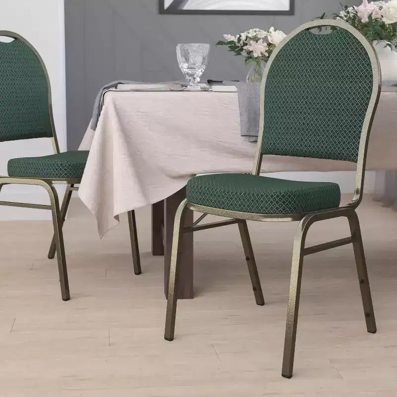 Sedia per banchetti impilabile con schienale a cupola – Qualità commerciale, Disponibili in più colori