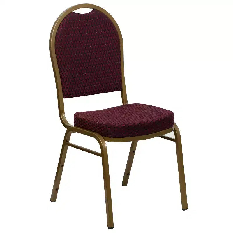 Dome Back Stacking Banquet Chair – Commercial Grade, Multiple Colors Available
