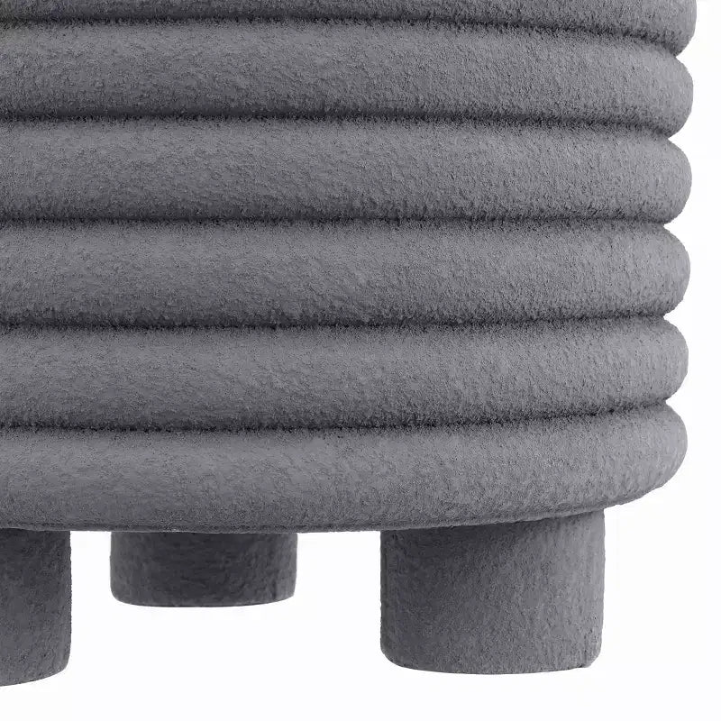 18" Round 3-Legged Drum Accent Table, Indoor/Outdoor