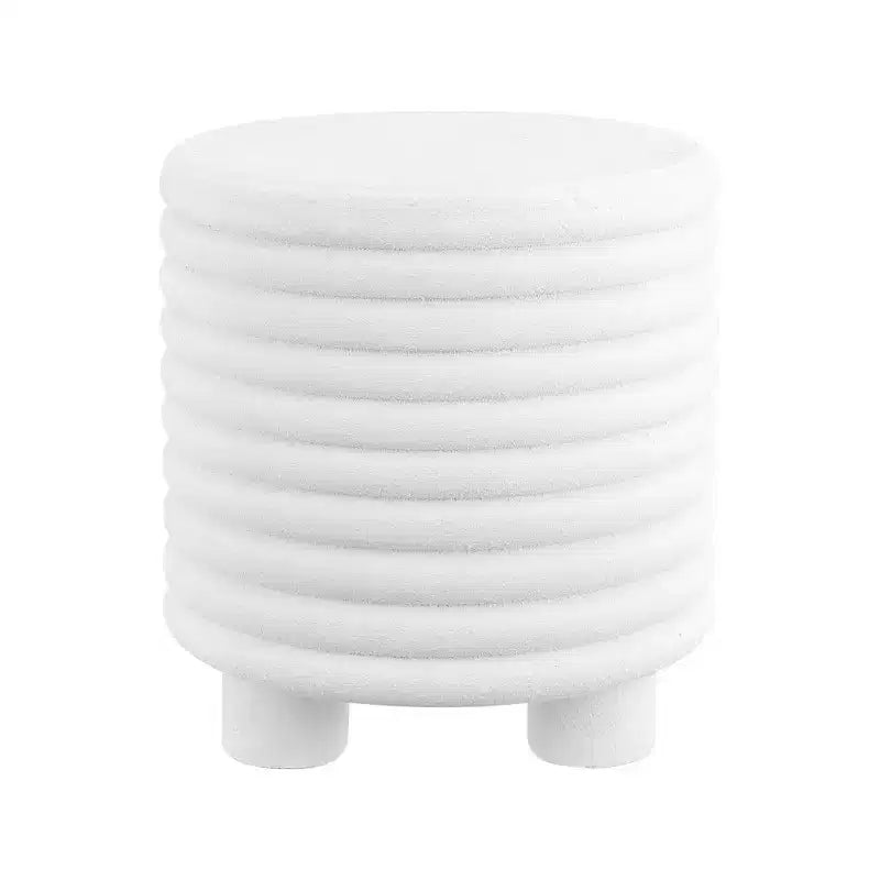 18" Round 3-Legged Drum Accent Table, Indoor/Outdoor