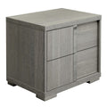 Comodino Tivoli - Colore: Rovere Grigio Opaco Materiale eco: Impiallacciatura di legno Montaggio: Completamente assemblato Dimensioni: L 24 x P 18 x A 22 Descrizione:A